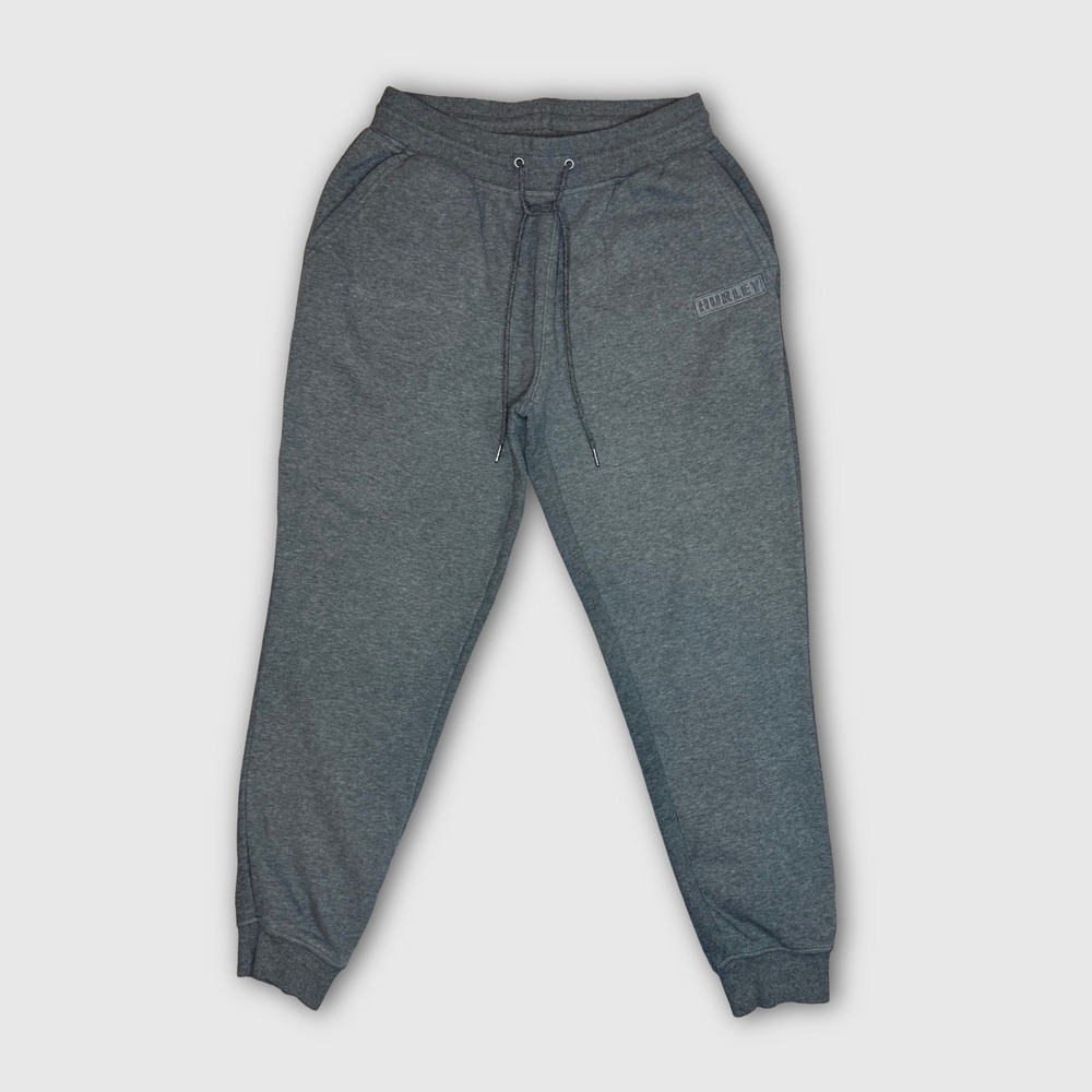 Hurley Fleece Jogger Sweatpants - Men's - M - Charcoal Gray